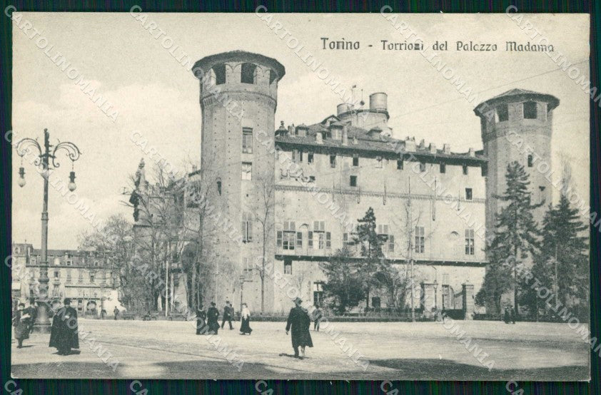 Torino Città Torrioni Palazzo Madama cartolina MX0151 – fronte