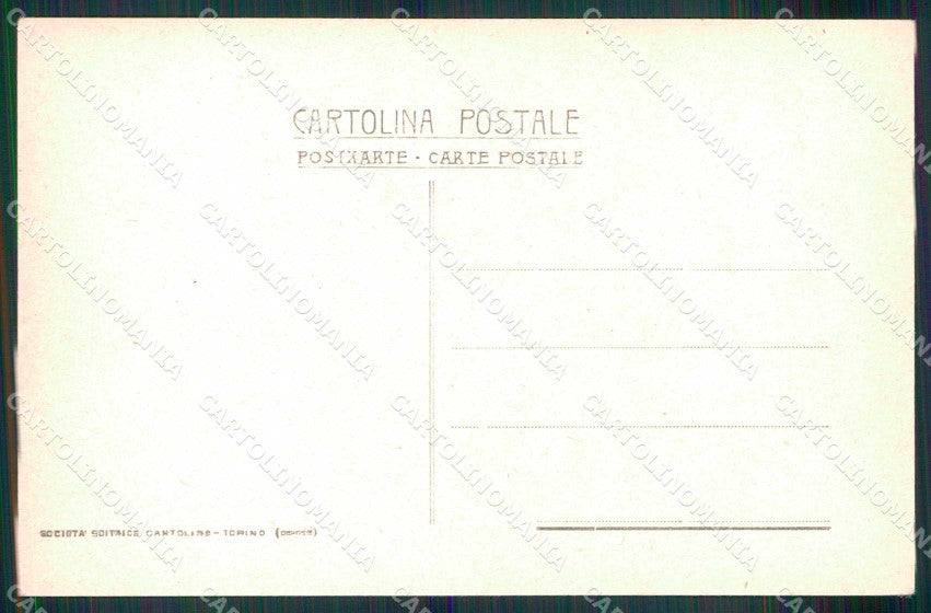 Torino Città Interno Stazione Porta Nuova Treno cartolina MX0159 – retro