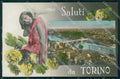 Torino Città Saluti da Veduta Generale Foto cartolina MX0168 – fronte