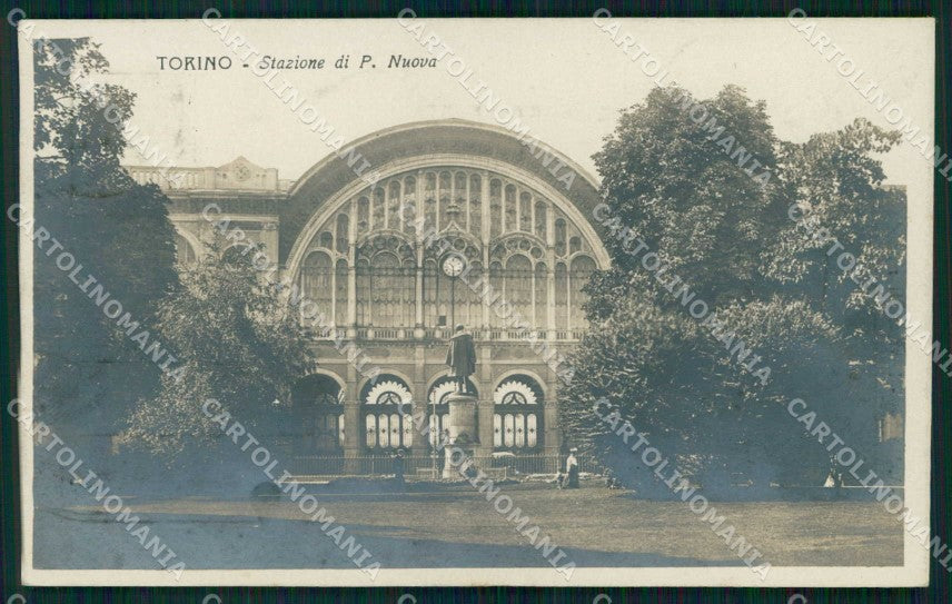 Torino Città Stazione Porta Nuova Foto cartolina MX0192 – fronte