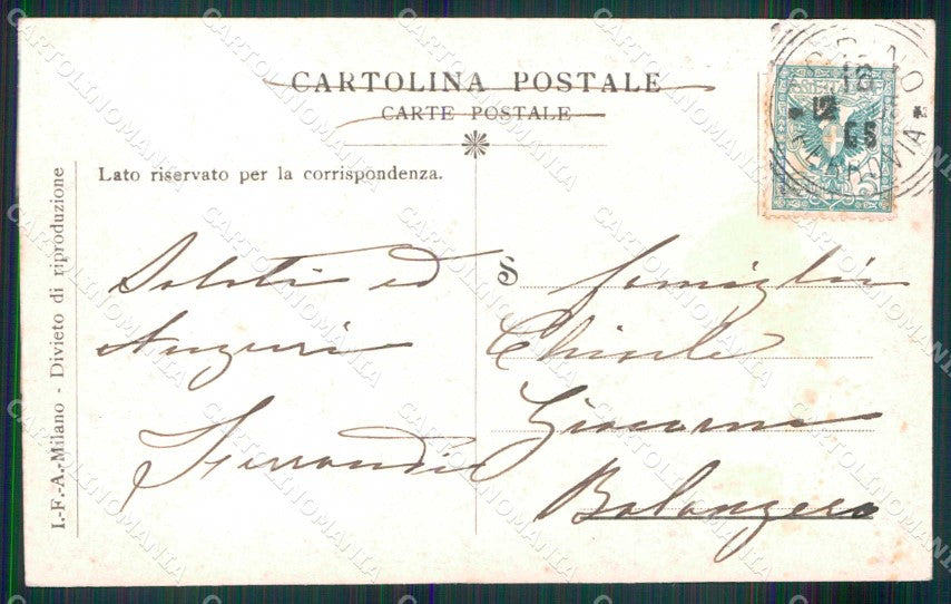 Torino Città Stazione Porta Nuova Foto cartolina MX0192 – retro