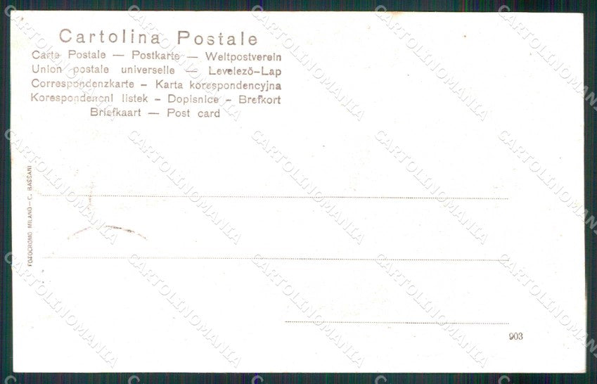 Torino Ospedale Militare Novara cartolina MX0204 – retro