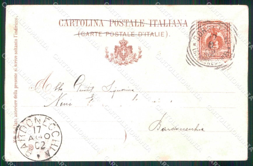 Torino V Reggimento Genio Minatori cartolina MX0213 – retro