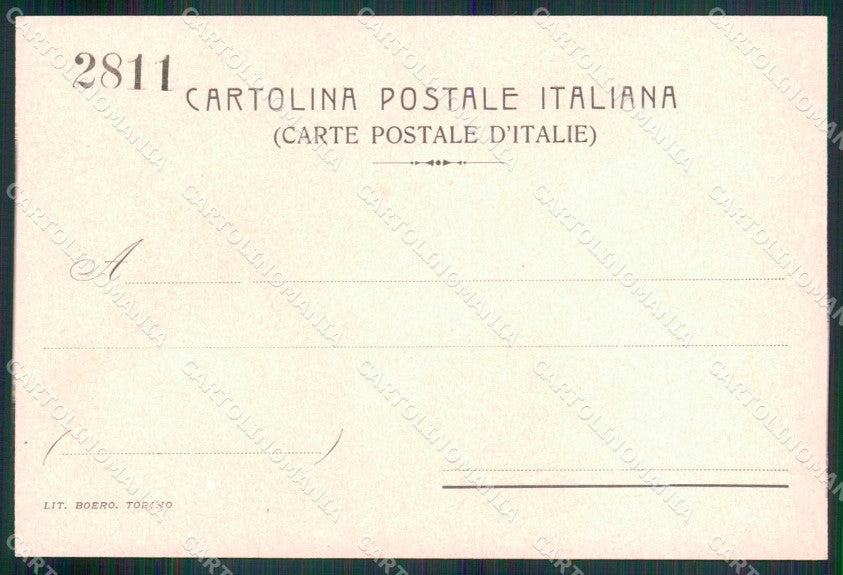 Torino 60° Reggimento Fanteria Caserma Cernaia cartolina MX0218 – retro