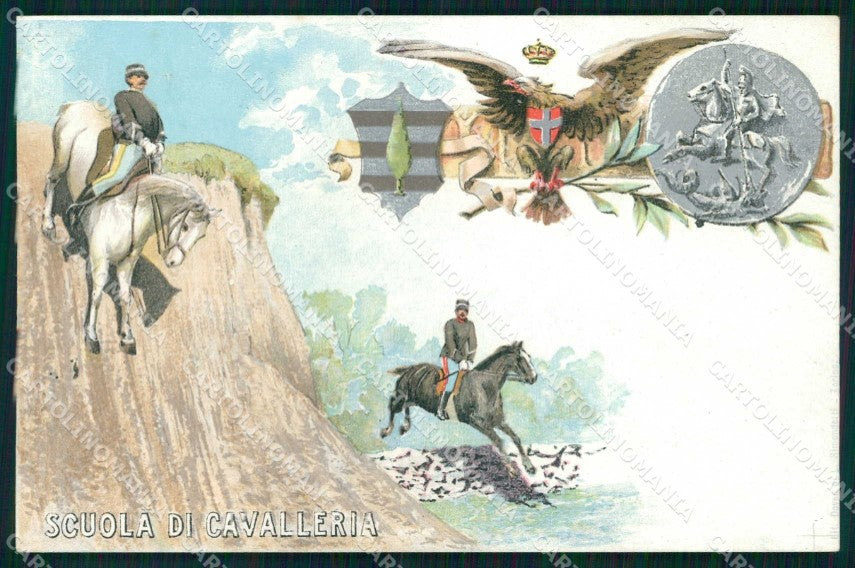 Torino Scuola Cavalleria cartolina MX0219 – fronte