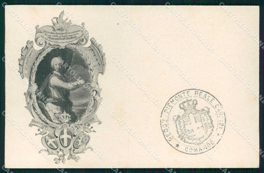 Torino Piemonte Reale Cavalleria cartolina MX0227 – fronte