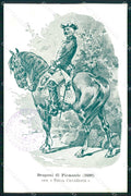 Torino Nizza Cavalleria Dragoni Piemonte cartolina MX0237 – fronte