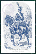 Torino Cavalleggieri Piemonte Nizza Cavalleria cartolina MX0238 – fronte