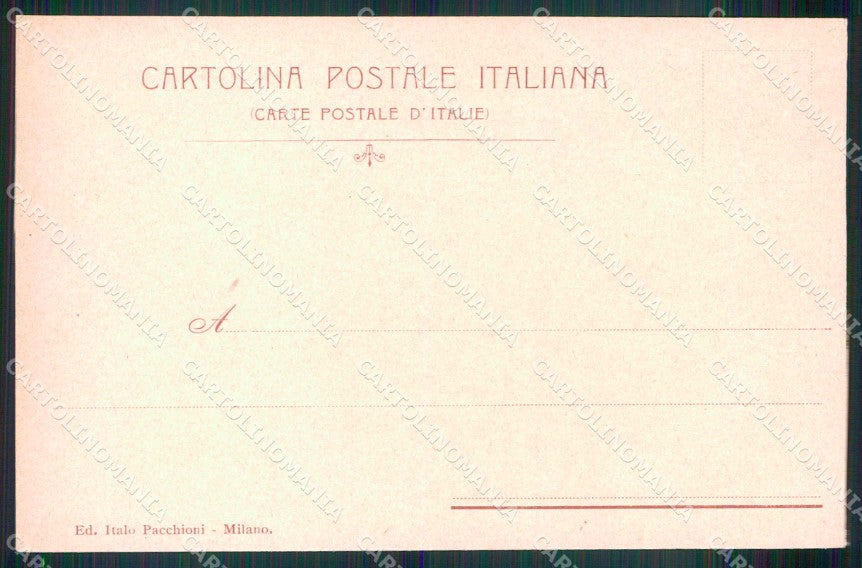 Torino Saluto Cordiale I Reggimento Artiglieria Fortezza cartolina MX0244 – retro