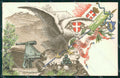 Torino Direzione d'Artiglieria Tricolore Aquila cartolina MX0246 – fronte
