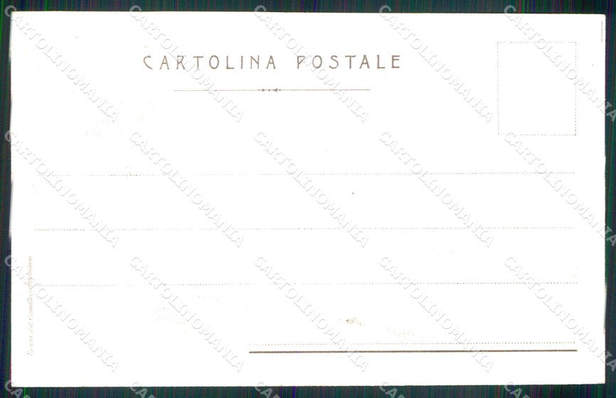 Torino Direzione d'Artiglieria Tricolore Aquila cartolina MX0246 – retro