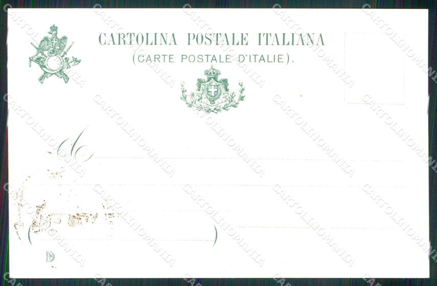 Torino Gruppo Alpino Locazioni Reggimenti cartolina MX0249 – retro