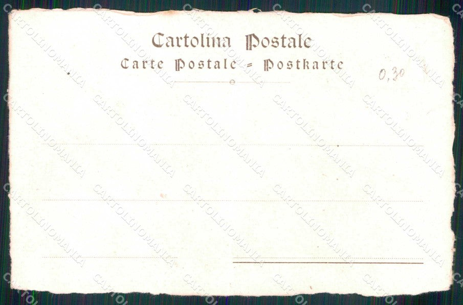 Torino I Reggimento Artiglieria Fortezza cartolina MX0250 – retro