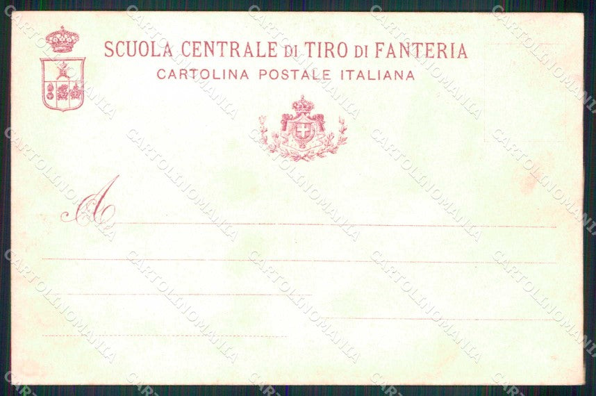 Torino Scuola Centrale Tiro Fanteria Corsi Sottotenenti cartolina MX0251 – retro