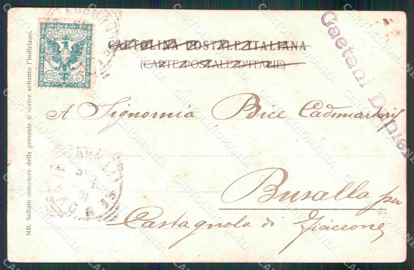 Torino Città Ingresso Esposizione Foto cartolina MX0336 – retro