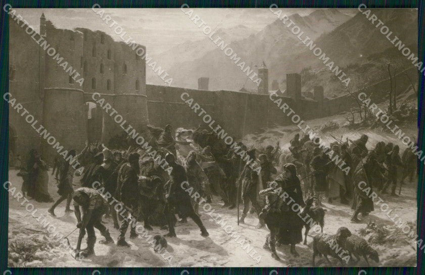 Torino Città Passaggio Federico Barbarossa per Susa Foto cartolina MX0341 – fronte