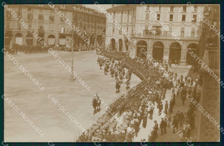 Torino Città Parata Militare Foto cartolina MX0345 – fronte