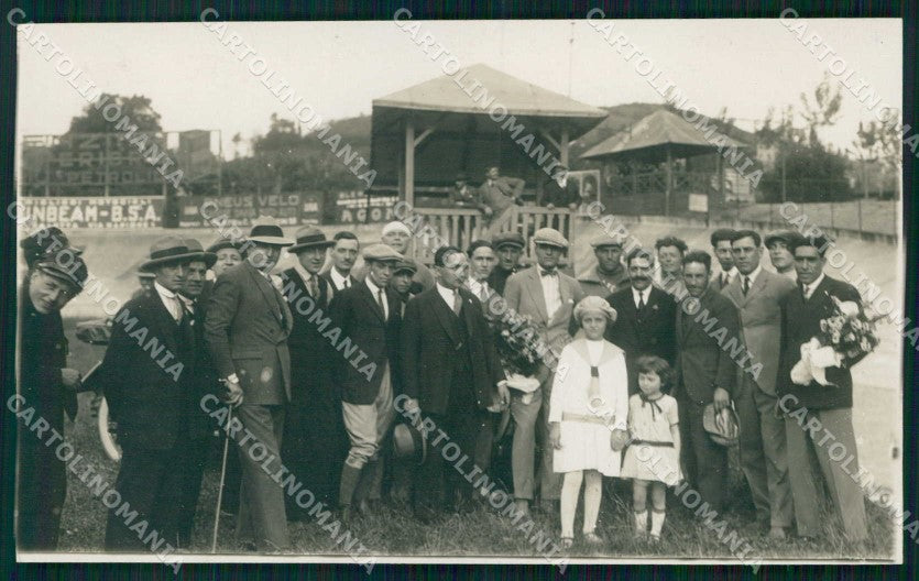 Torino Città Giro Italia Ciclismo Motovelodromo Girardengo Foto cartolina MX0347 – fronte