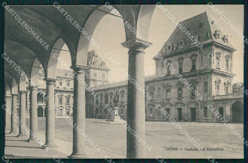 Torino Città Castello del Valentino cartolina MX0360 – fronte