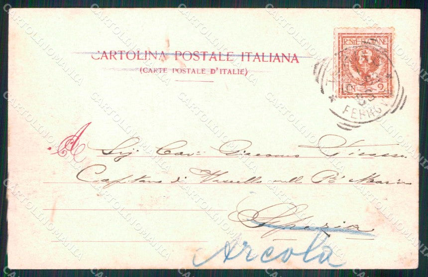 Torino Città Via Caserma Cernaia Tram Modiano 4151 cartolina MX0368 – retro