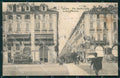 Torino Città Via Garibaldi da Piazza Castello Tram cartolina MX0369 – fronte