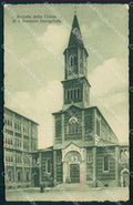 Torino Città Chiesa San Giovanni Evangelista Facciata PIEGA cartolina MX0400 – fronte