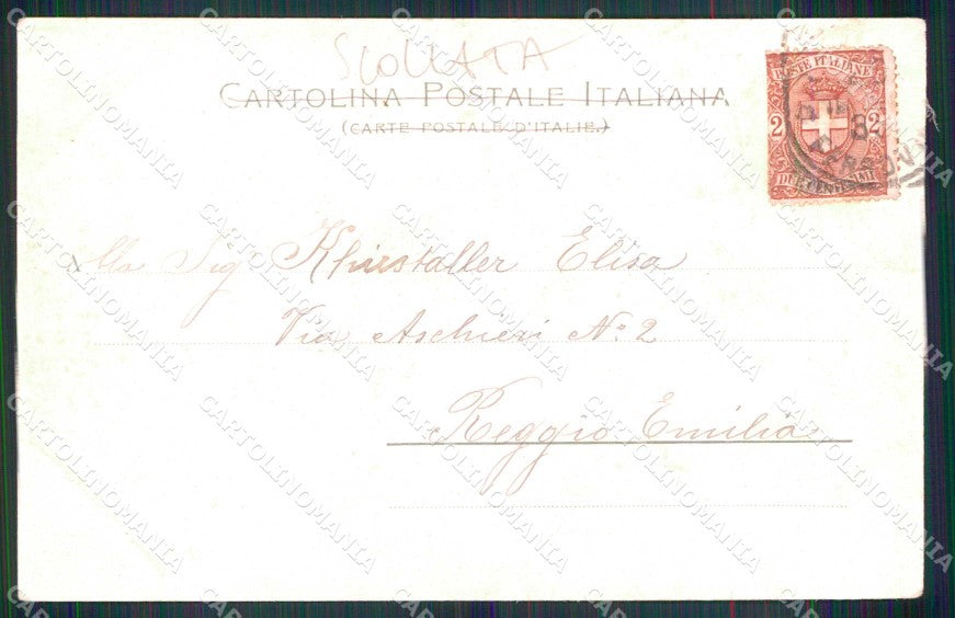 Torino Città Corso Vittorio Emanuele Stengel 11492 SCOLLATA cartolina MX0410 – retro