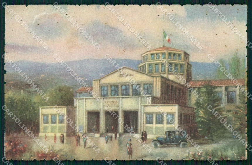 Torino Città Esposizione Padiglione Chimica cartolina MX0412 – fronte