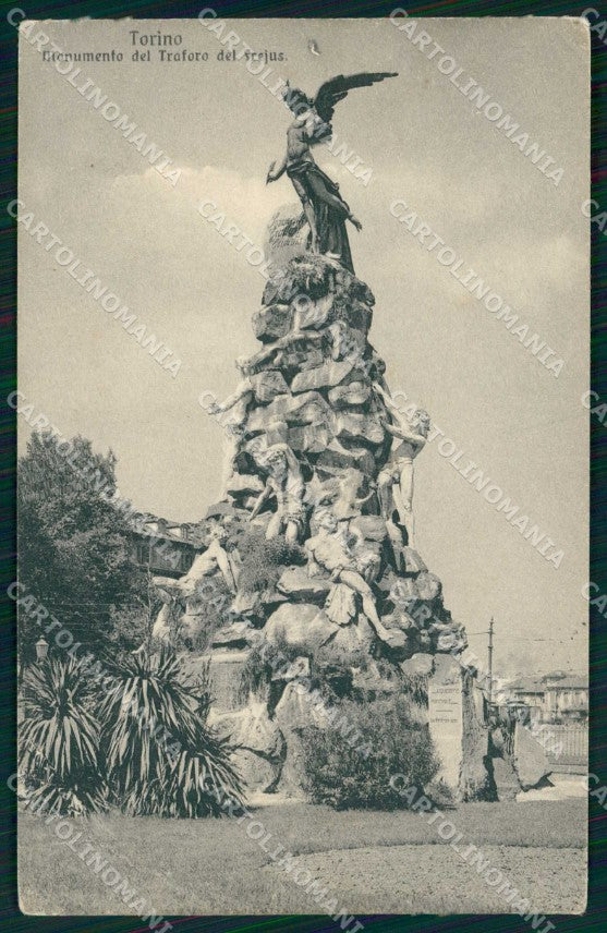 Torino Città Monumento del Frejus Brunner 4706 cartolina MX0437 – fronte