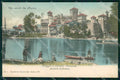 Torino Città Saluto da Villaggio Castello Medioevale Barca cartolina MX0443 – fronte
