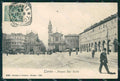Torino Città Piazza San Carlo Tram cartolina MX0446 – fronte