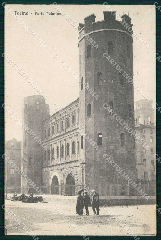 Torino Città Porta Palatina Brunner 12443 cartolina MX0452 – fronte