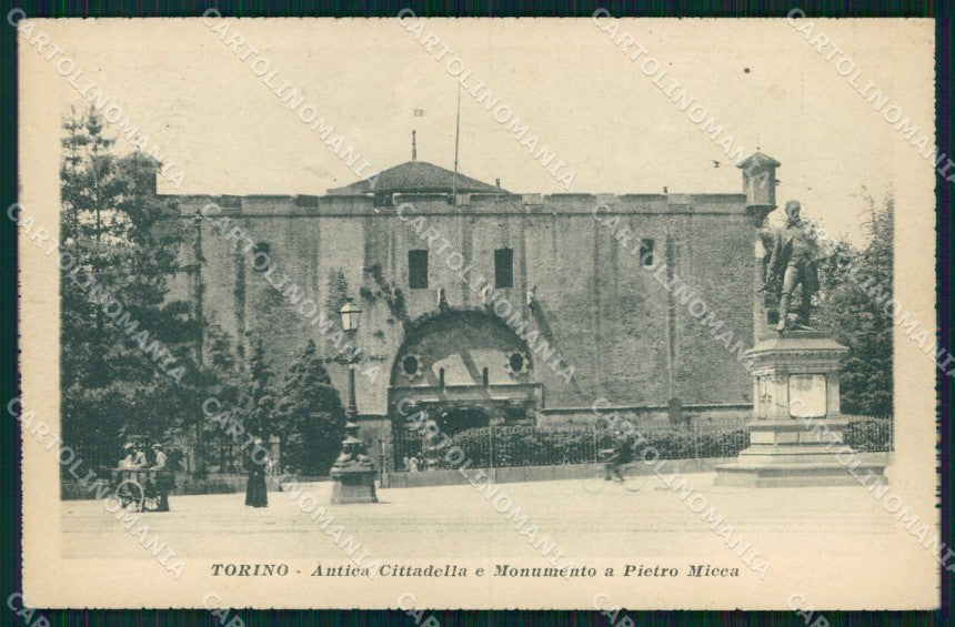 Torino Città Monumento Pietro Micca Antica Cittadella cartolina MX0458 – fronte