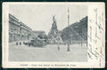 Torino Città Piazza Statuto Monumento Frejus Tramway Cavallo cartolina MX0463 – fronte