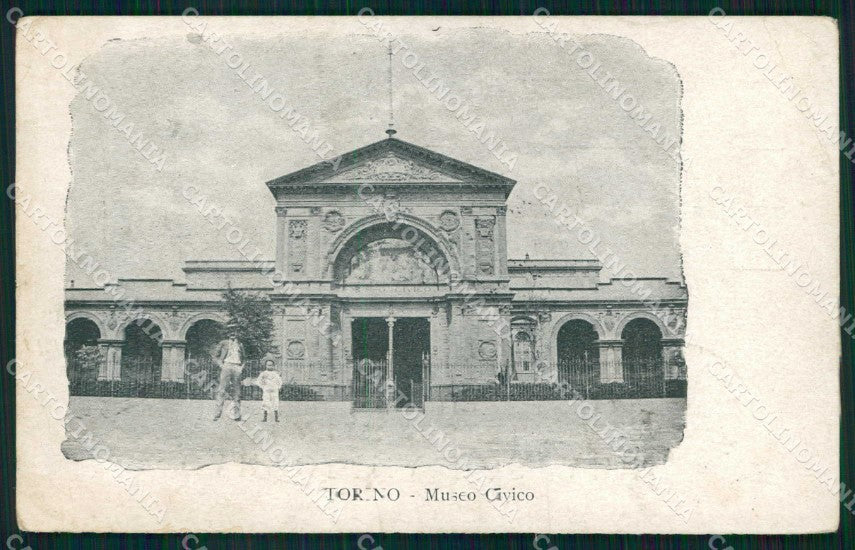 Torino Città Museo Civico PIEGHINA cartolina MX0465 – fronte