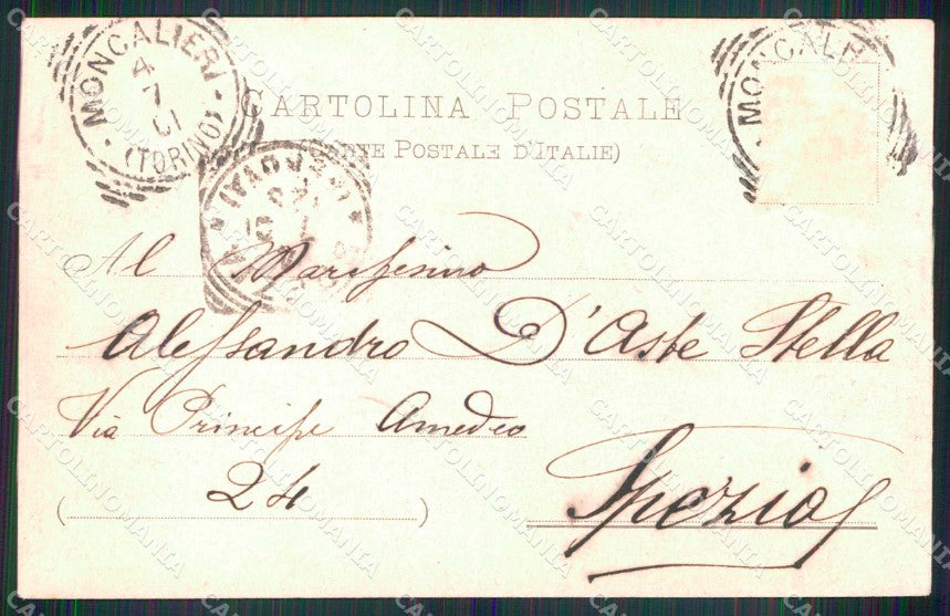 Torino Città Palazzo Reale Kunzli cartolina MX0484 – retro