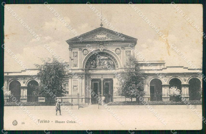 Torino Città Museo Civico Brunner 38 cartolina MX0485 – fronte