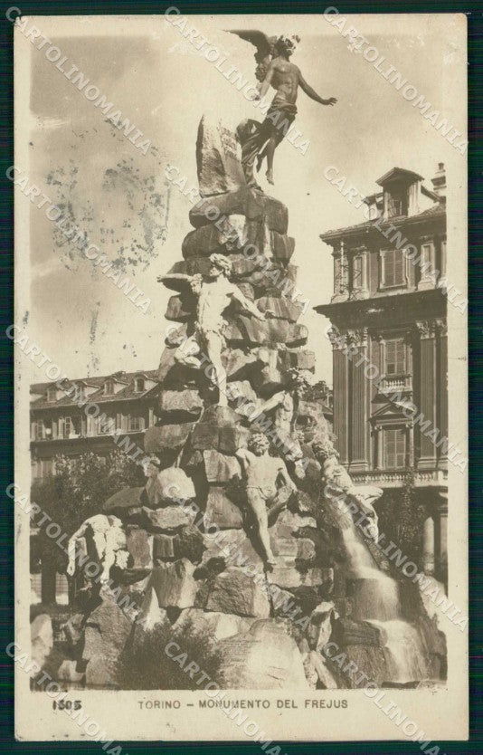 Torino Città Monumento del Frejus Foto cartolina MX0532 – fronte