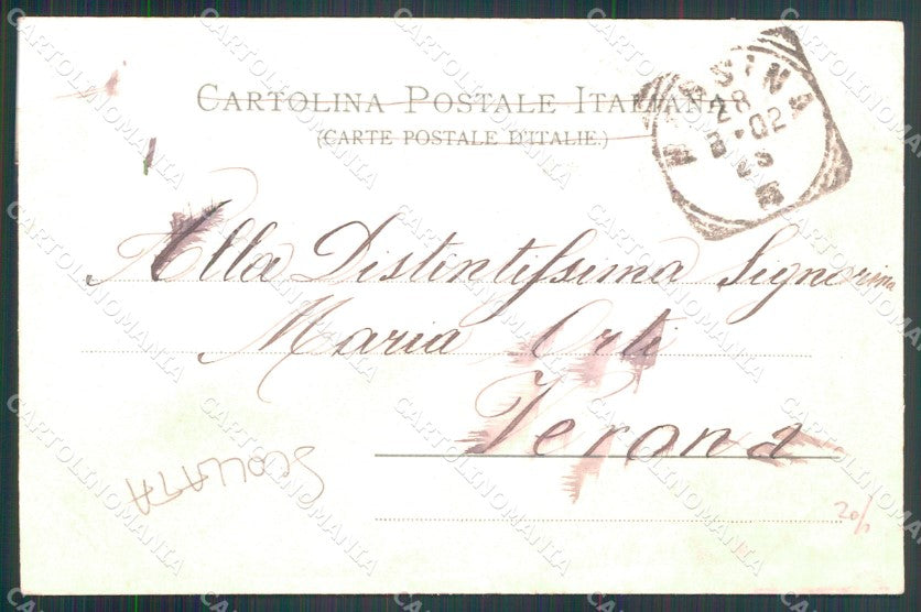 Messina Città Riviera San Francesco Stengel 13933 SCOLLATA cartolina MX0570 – retro