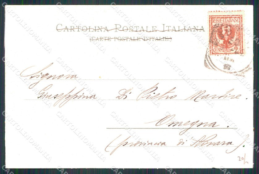 Messina Città Riviera San Francesco Stengel 13933 cartolina MX0572 – retro