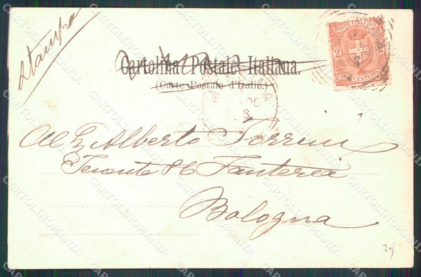 Messina Città Corso Vittorio Emanuele cartolina MX0583 – retro