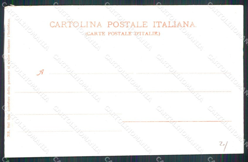 Messina Città Veduta Porto Barche Trenkler 12730 cartolina MX0593 – retro