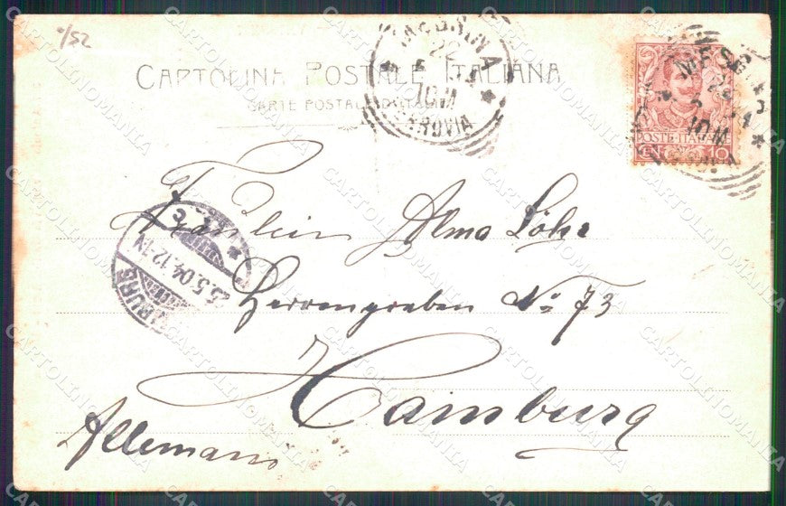 Messina Città Costumi Siciliani cartolina MX0603 – retro