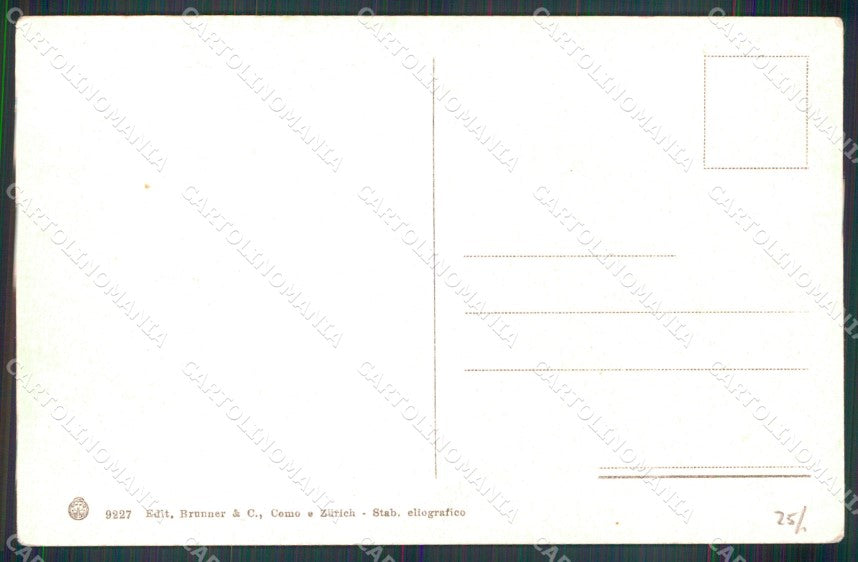 Messina Città Veduta Marina Ferry Boat Brunner 9227 cartolina MX0606 – retro