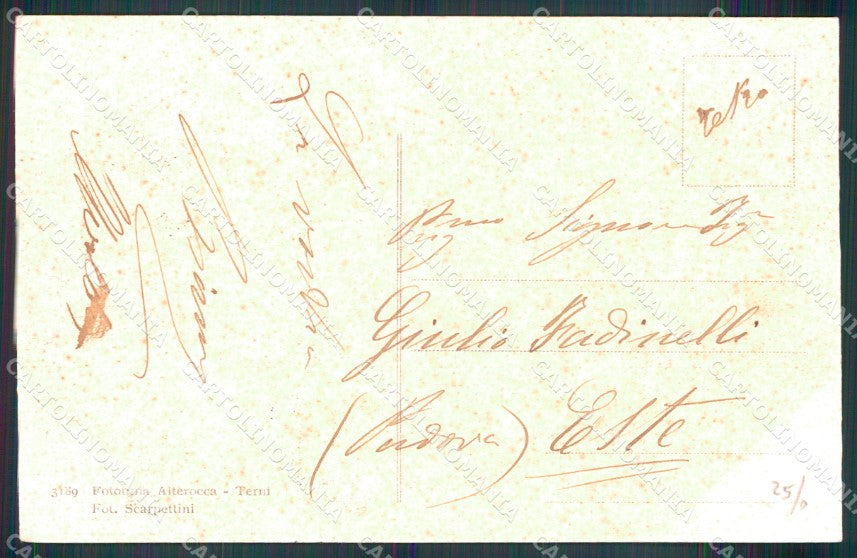 Messina Città Caserma San Francesco Alterocca 3189 cartolina MX0615 – retro