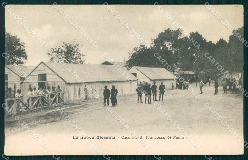 Messina Città Caserma San Francesco Alterocca 3189 cartolina MX0619 – fronte