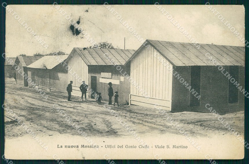 Messina Città Uffici Genio Civile Alterocca 3197 cartolina MX0620 – fronte