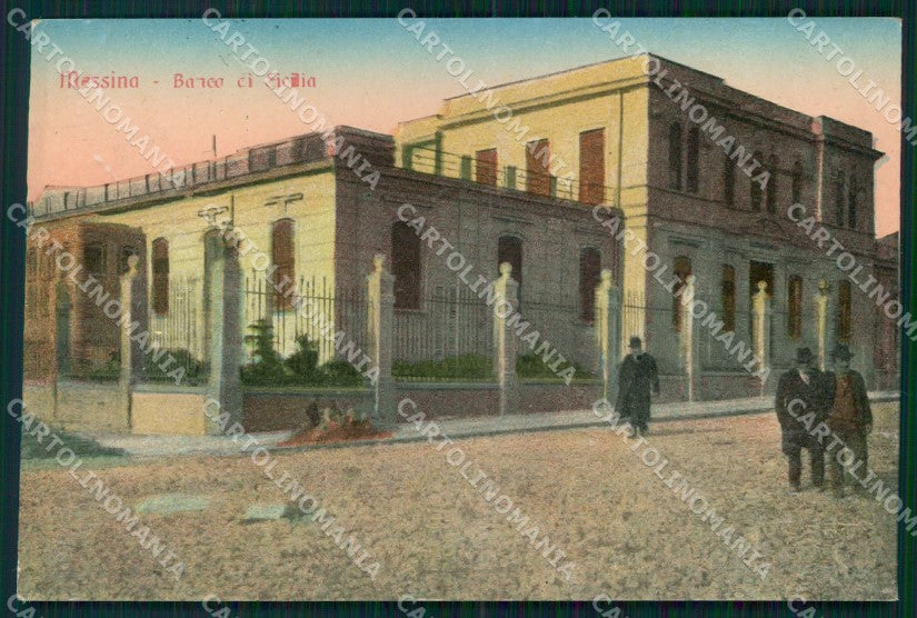 Messina Città Banco di Sicilia cartolina MX0627 – fronte