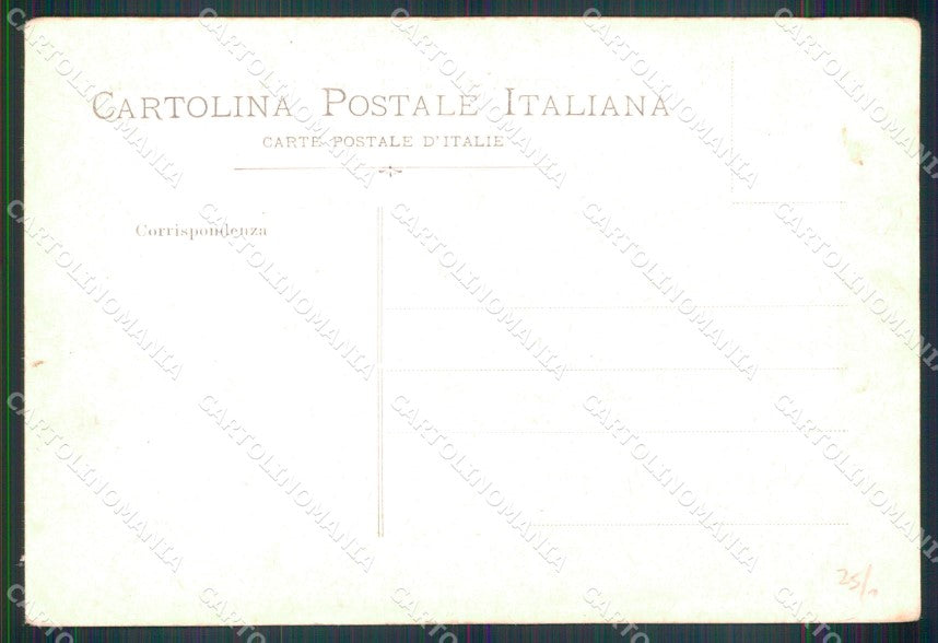 Messina Città Viale San Francesco Prima del Terremoto cartolina MX0628 – retro