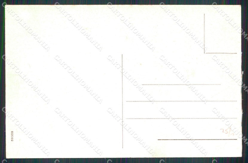 Messina Città Via Santa Cecilia Banco di Sicilia cartolina MX0636 – retro
